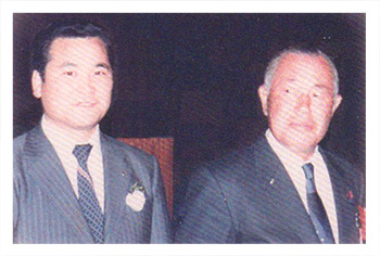 田中角栄氏と塩出史郎